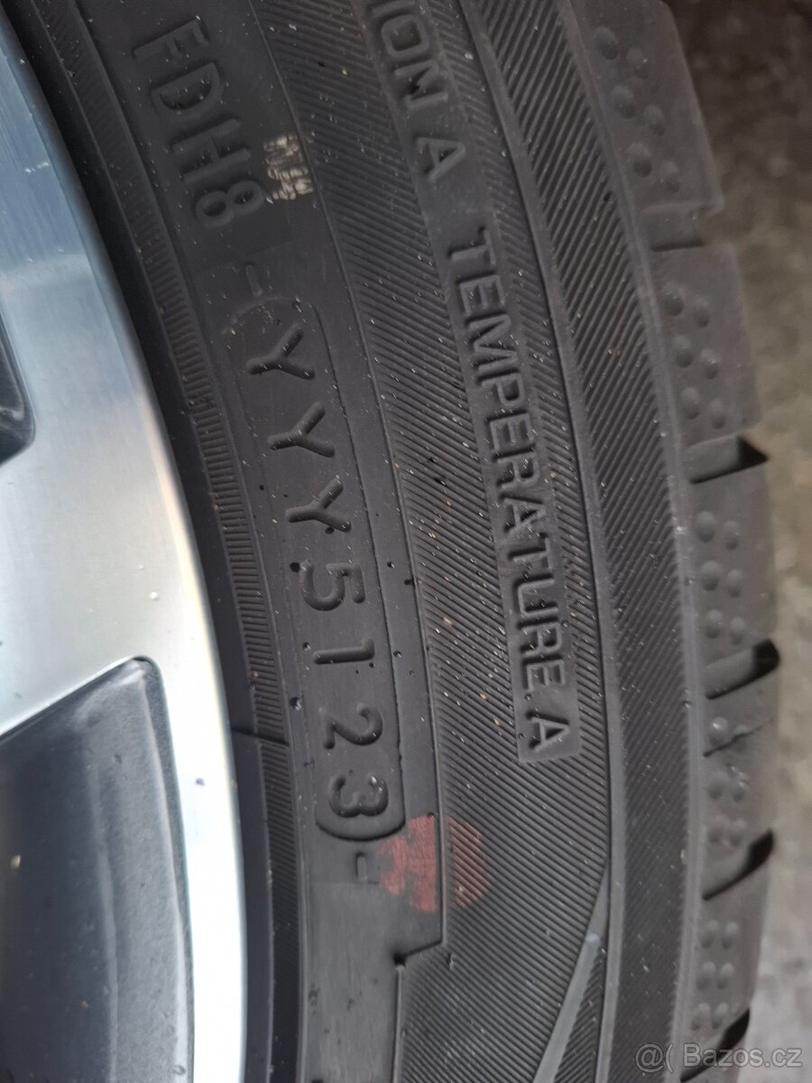 Alu kola 17" Škoda Hawk rozteč 5x112 s pneu 225/45R17 - 8