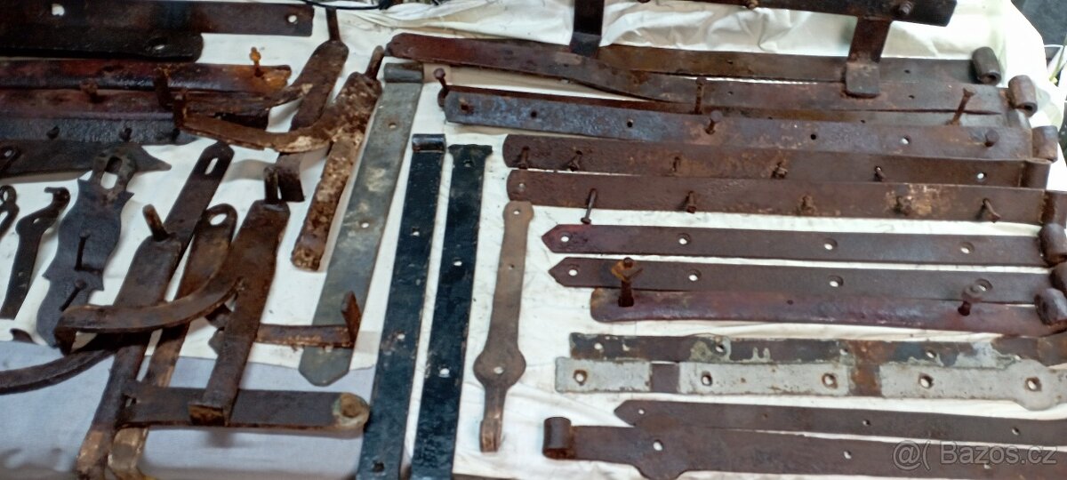 Staré kování panty.... - 8