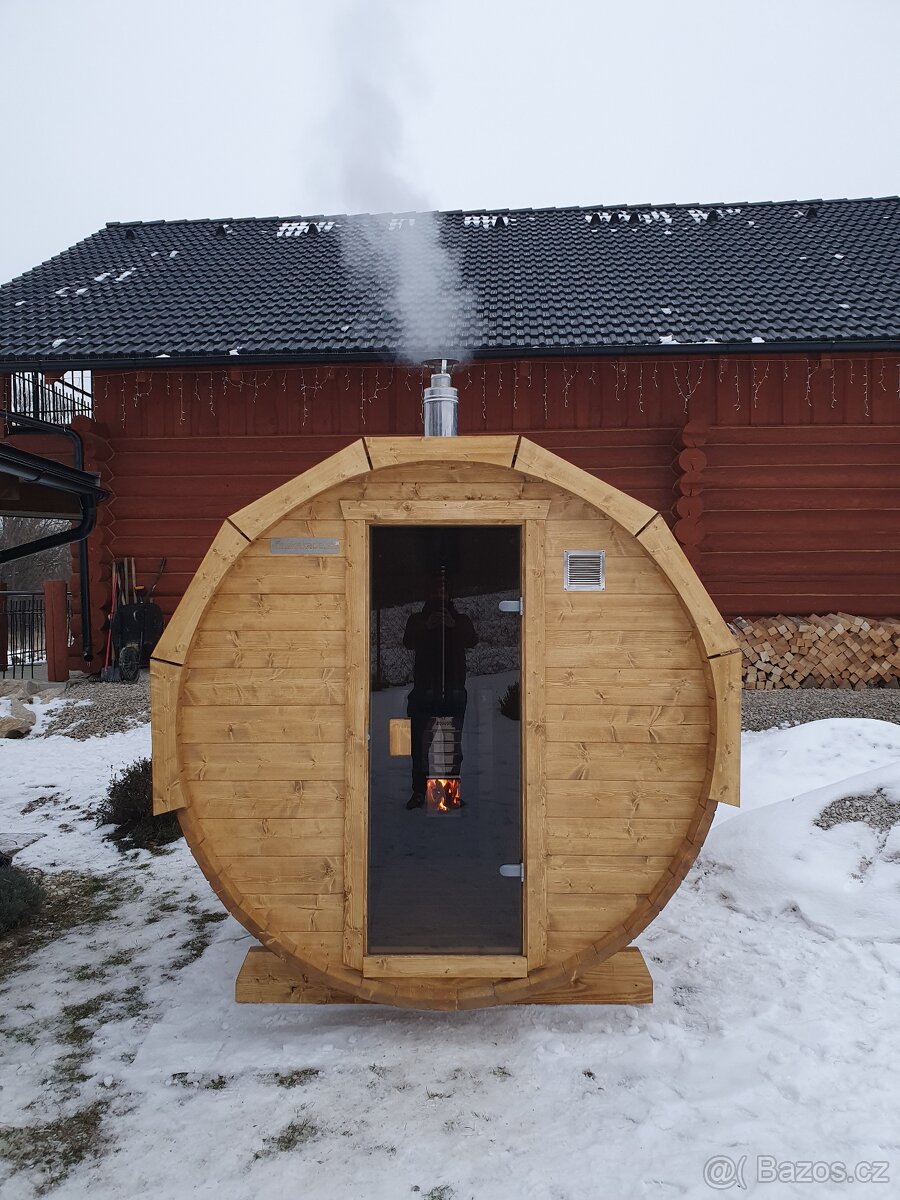 Fínska sudová sauna - 8