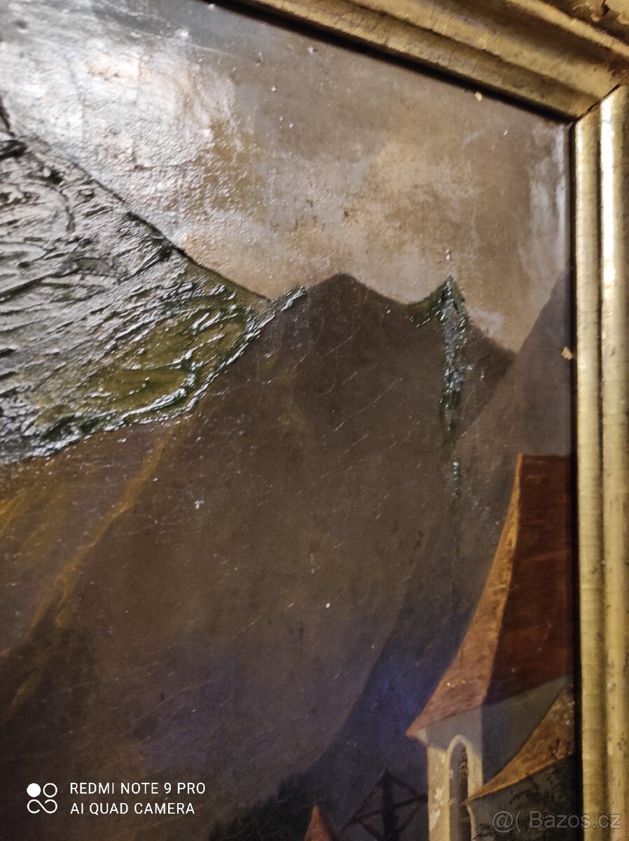 Obraz olej na plátně 44 x 36 - 8