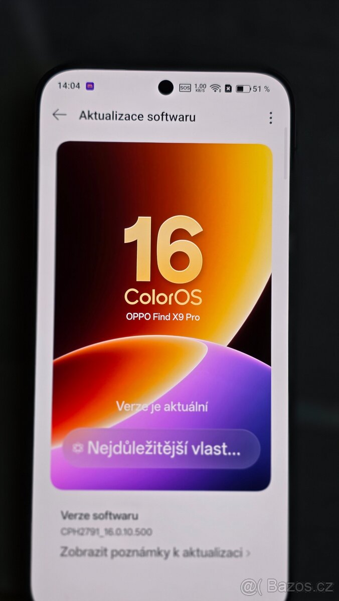 Prodám oppo find x9 pro - 8