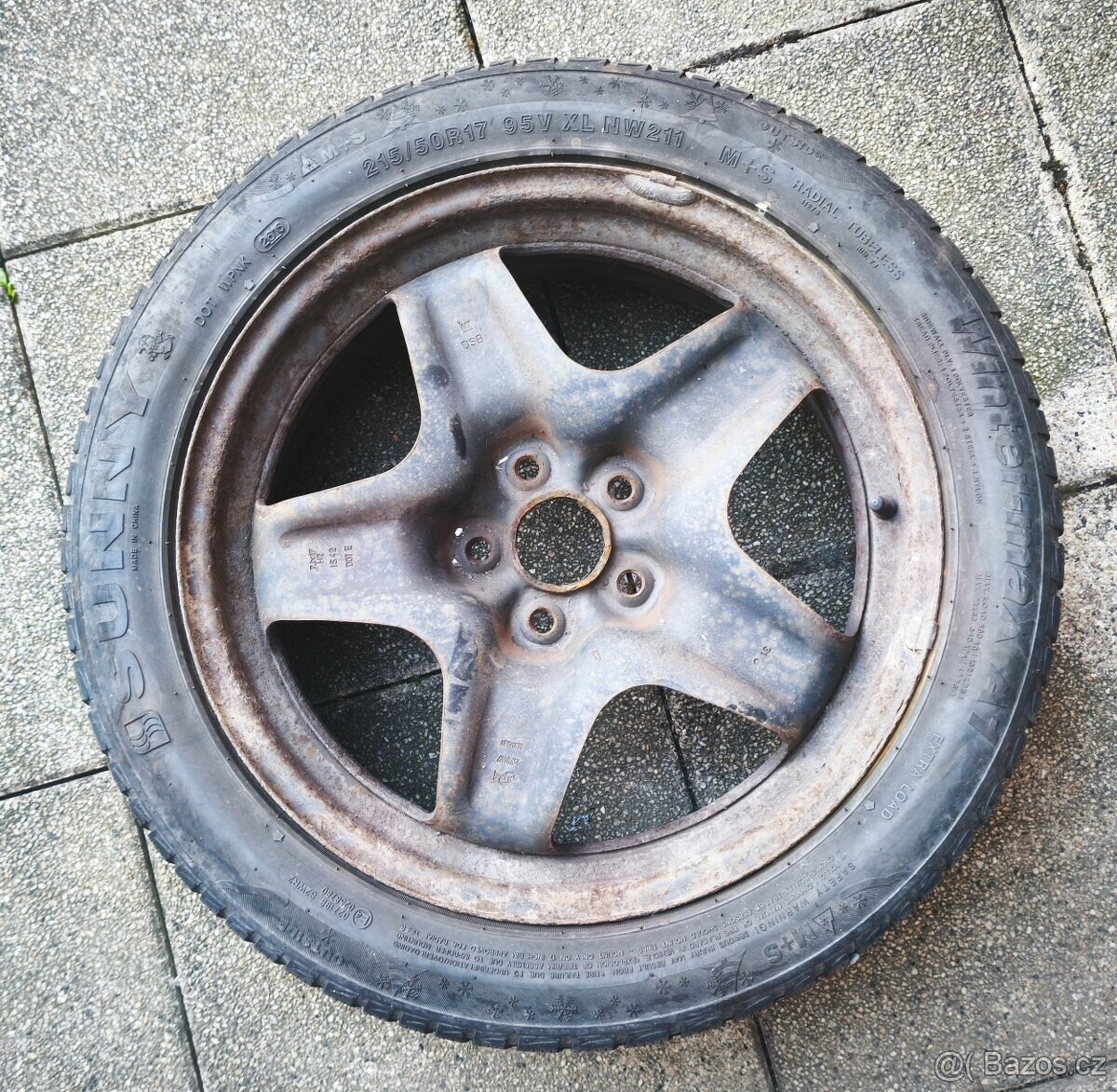 Sada originálních kol Opel 7Jx17 H2 - 8