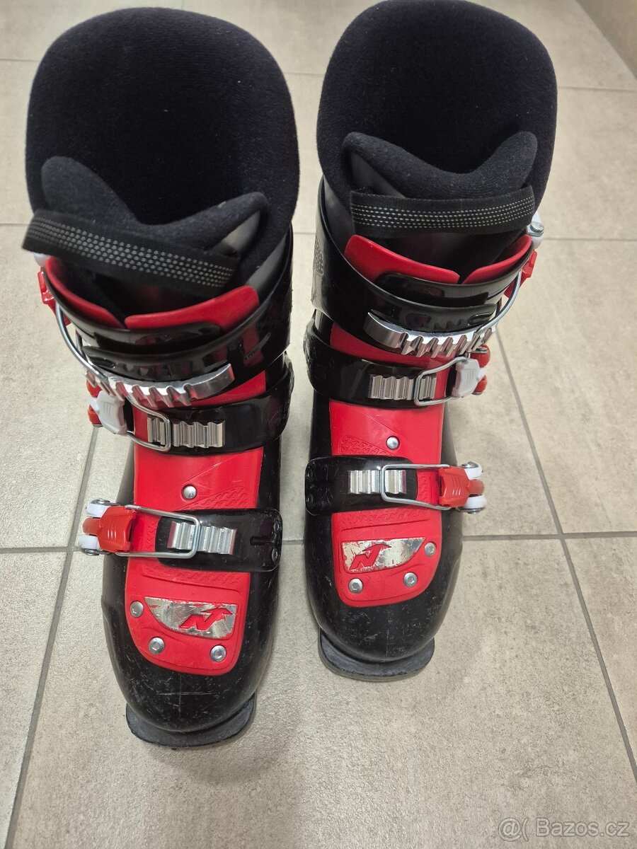 Dětské lyže WEDZE vel. 110cm + lyžáky vel. 22-23.5cm - 8