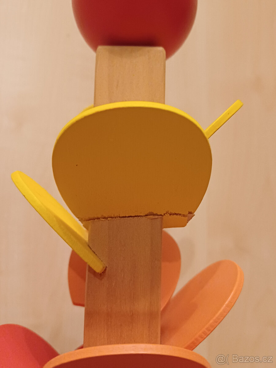 Dřevěná kuličková dráha se zvukem (Small Foot) - 8