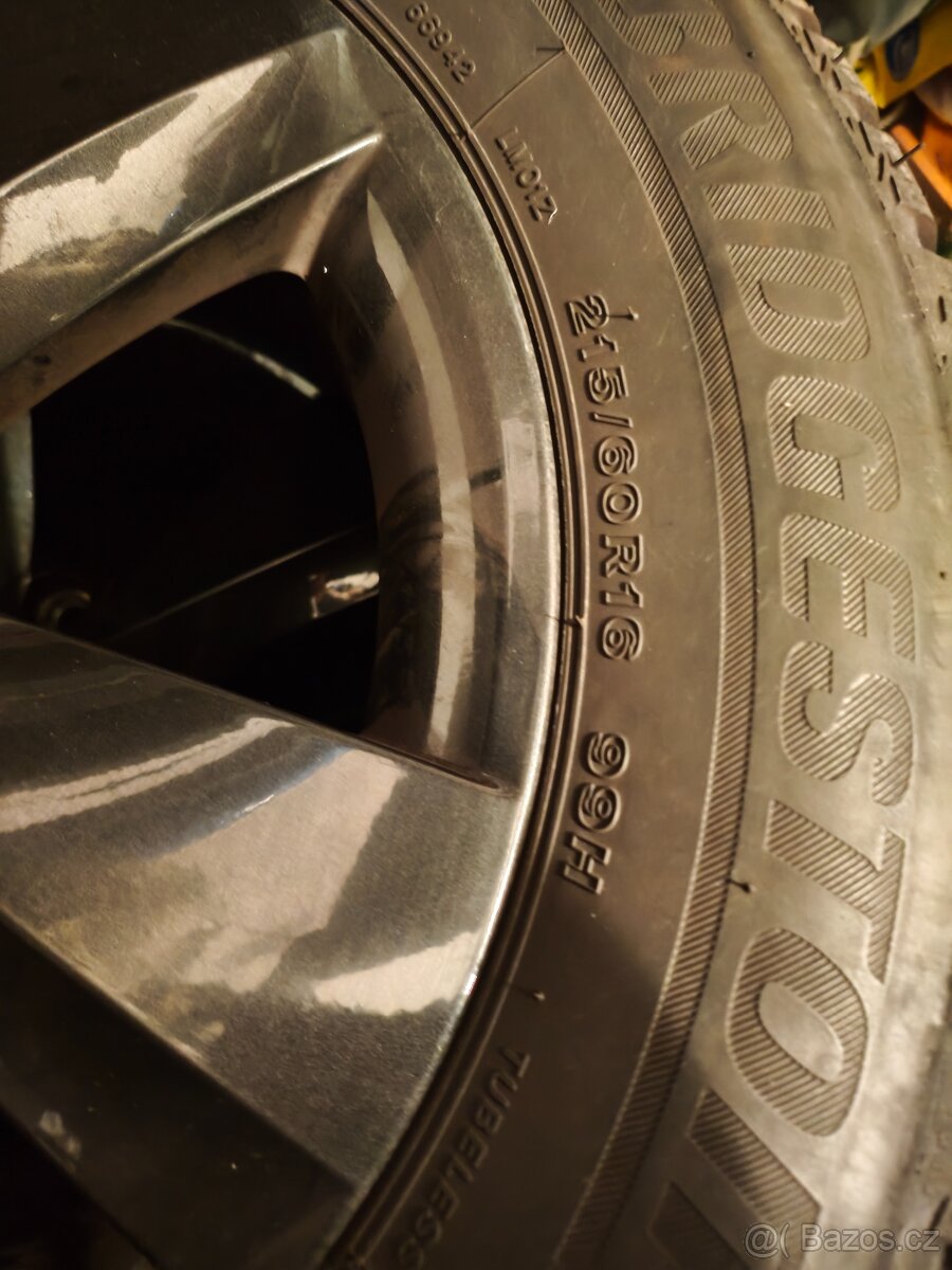 Alu kola Škoda 6,0Jx16 H2, ET43-Zlín - 8