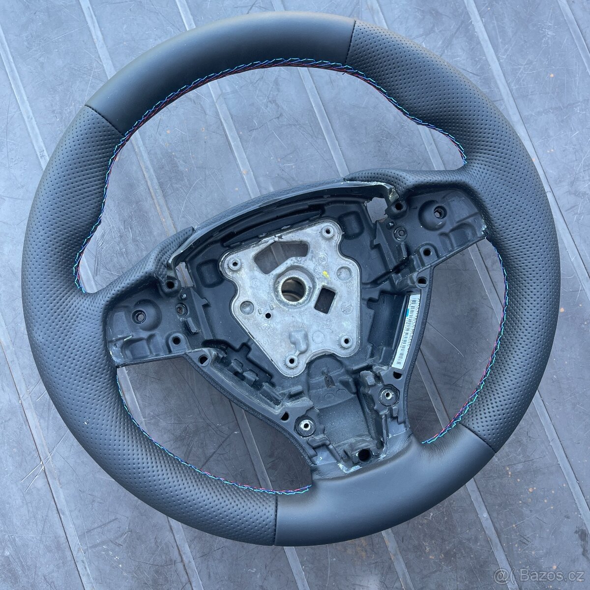 Bmw 5 E60, E61 nový kožený volant - 8