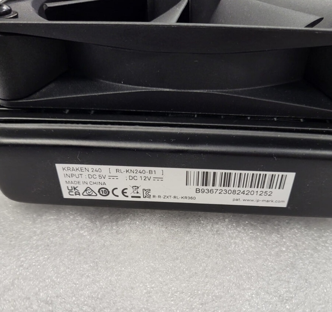 Vodní chlazení NZXT Kraken 240 displej # ZÁNOVNÍ - 8