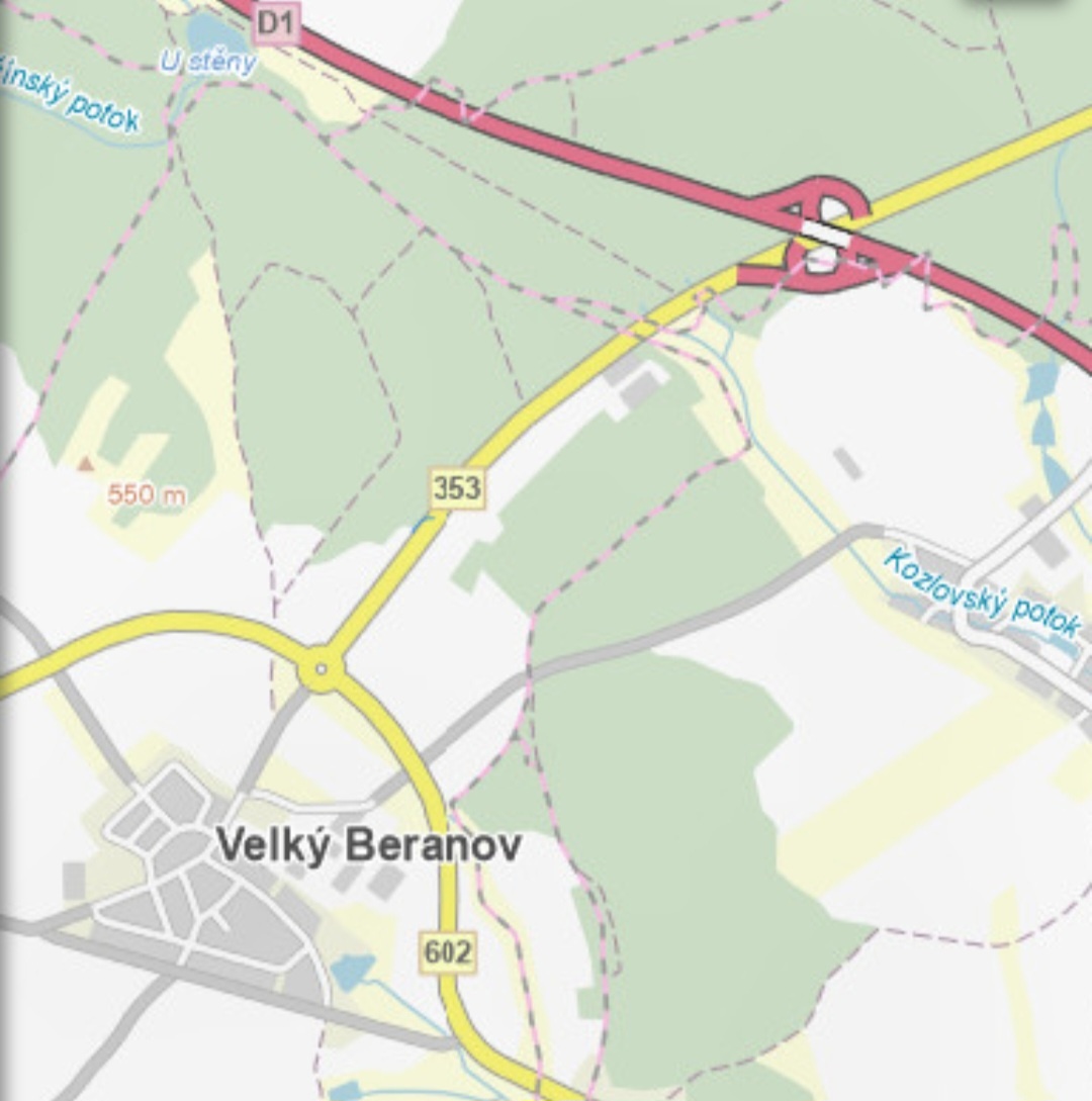 PARKOVIŠTĚproKARAVANING 300metrů od D1 EXIT119 VelkýBeranov - 8