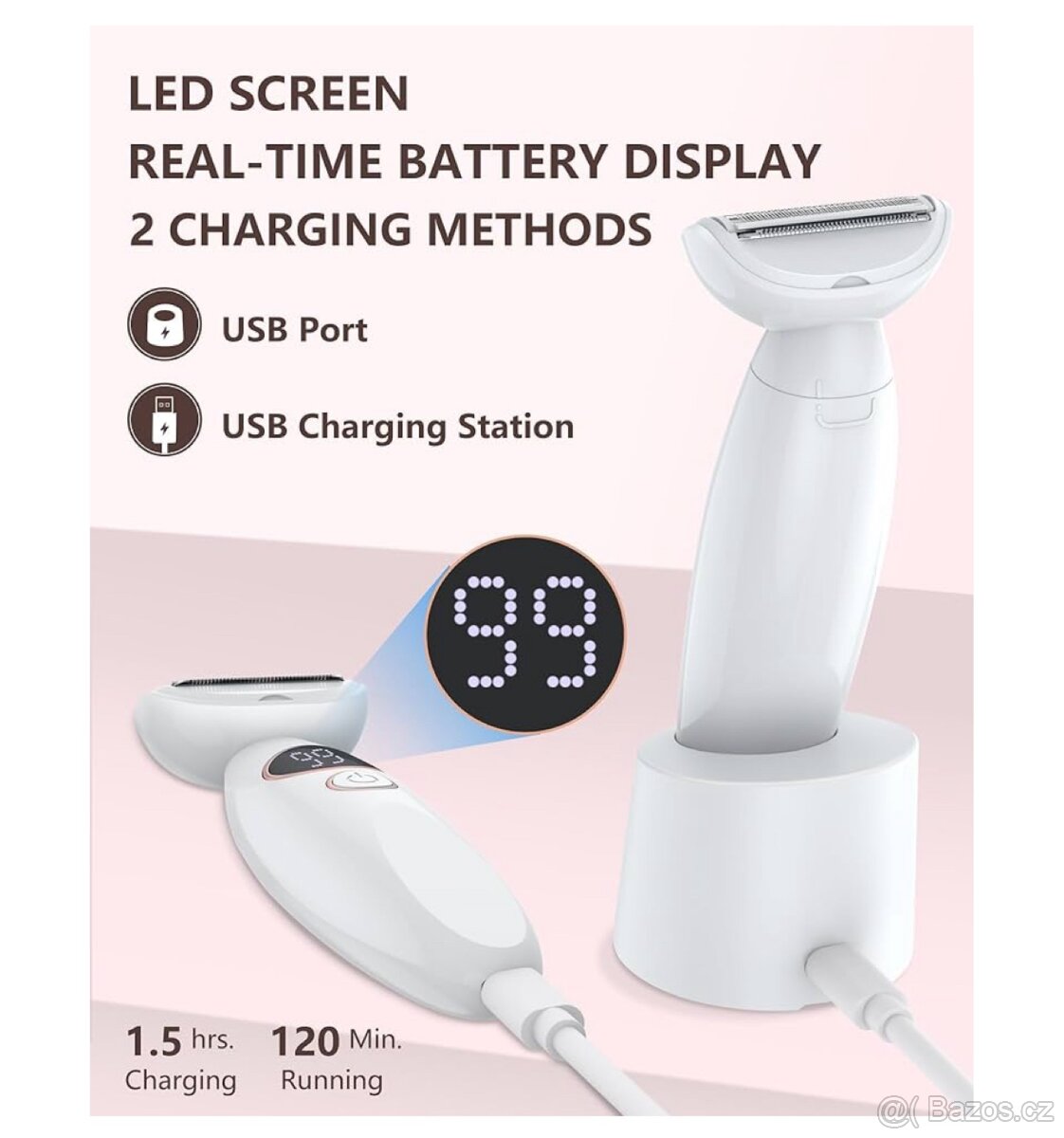 Holicí strojek pro ženy multifunkční - 8