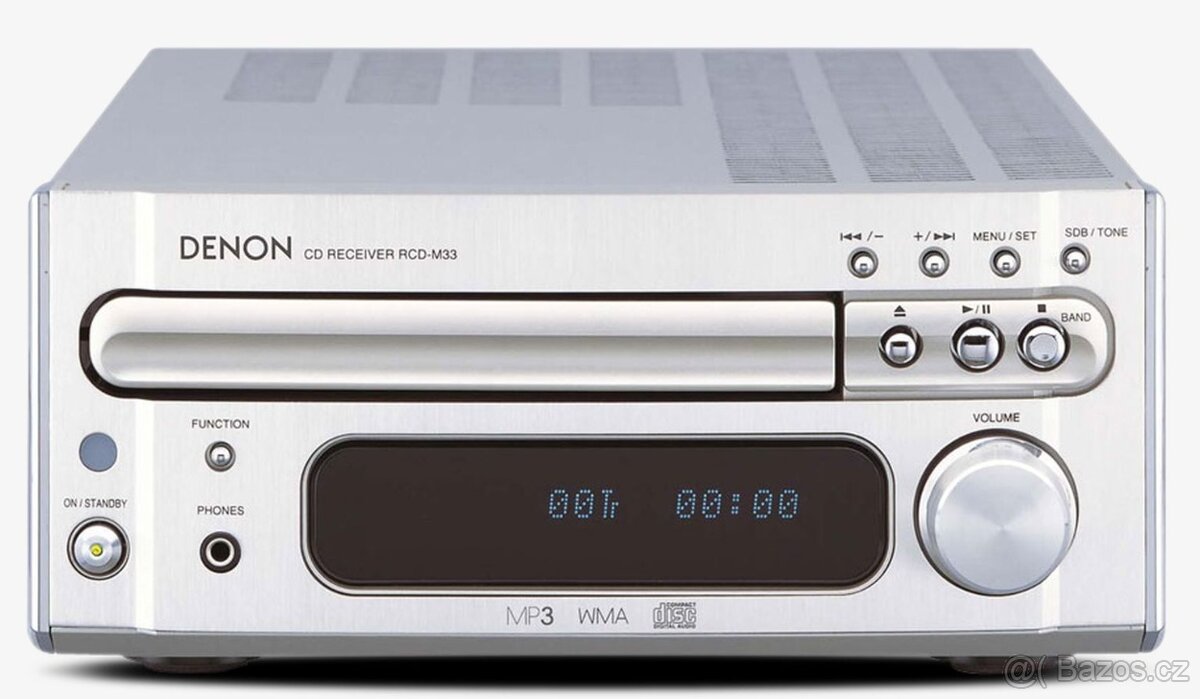 Minisystém DENON RCD-M33, mnoho funkcí, jako nový, DO - 8