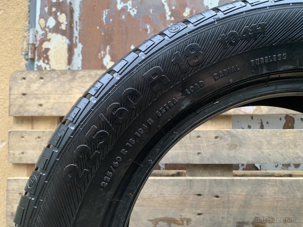 2ks 225/60/18 Barum/2019/104H/letní pneu 8m - 8