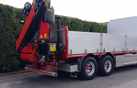 MAN TGS 33.540 6x4 - valník s hydraulickou rukou Palfinger - 8