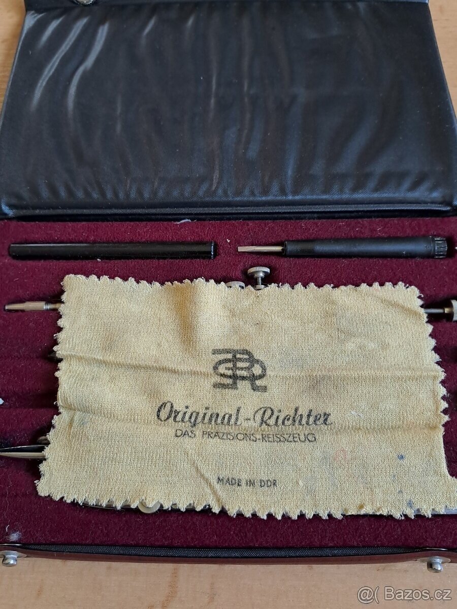 Rýsovací souprava ORIGINAL–RICHTER Das Präcision, DDR - 8