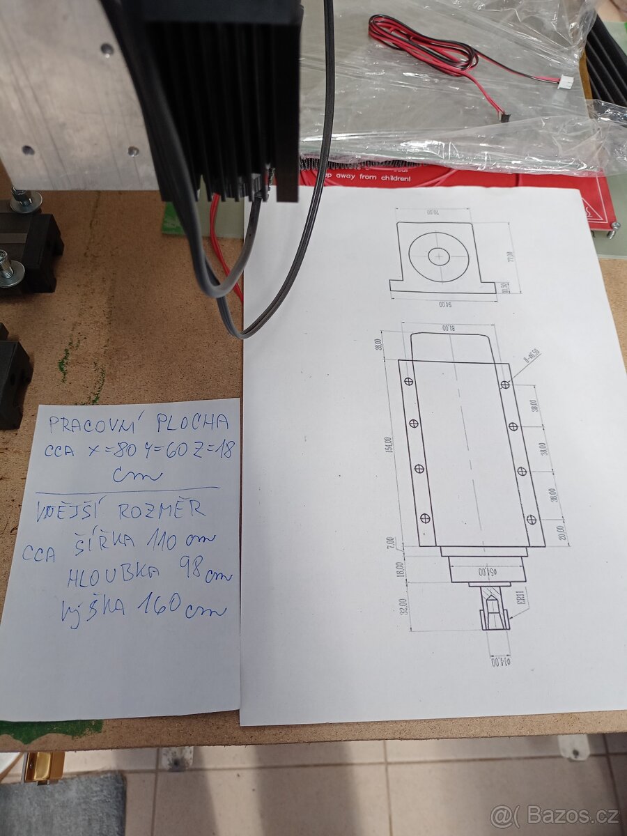 prodám CNC frézku, laser, 3d tiskárnu - 8