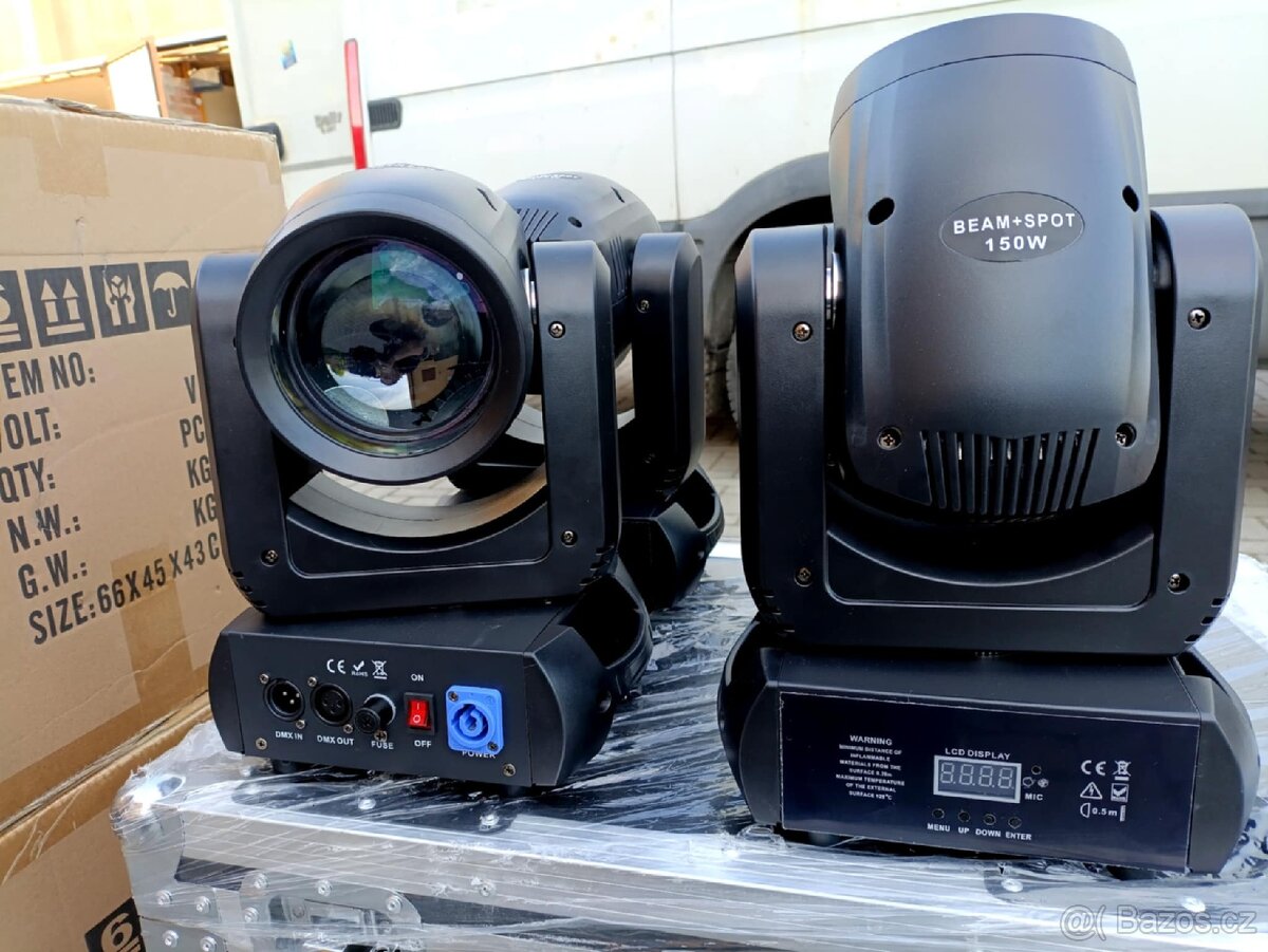 Prodám profi Case na 4hlavy Beam 150 Wat LED - 8