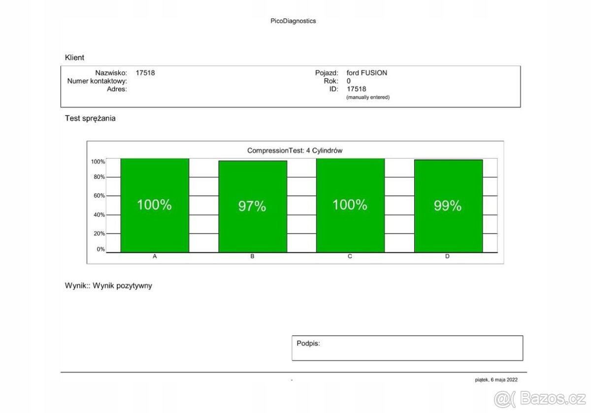 FIESTA FUSION MOTOR 1.4TDCi 68HP F6JB TESTOVÁN - 8