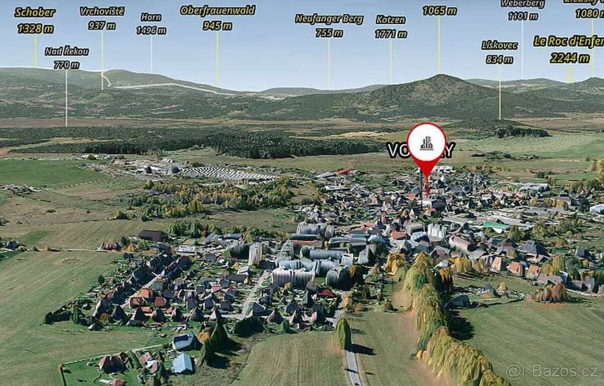 Pronájem 3+1 Volary, Sídliště Míru - plně vybavený byt - 8