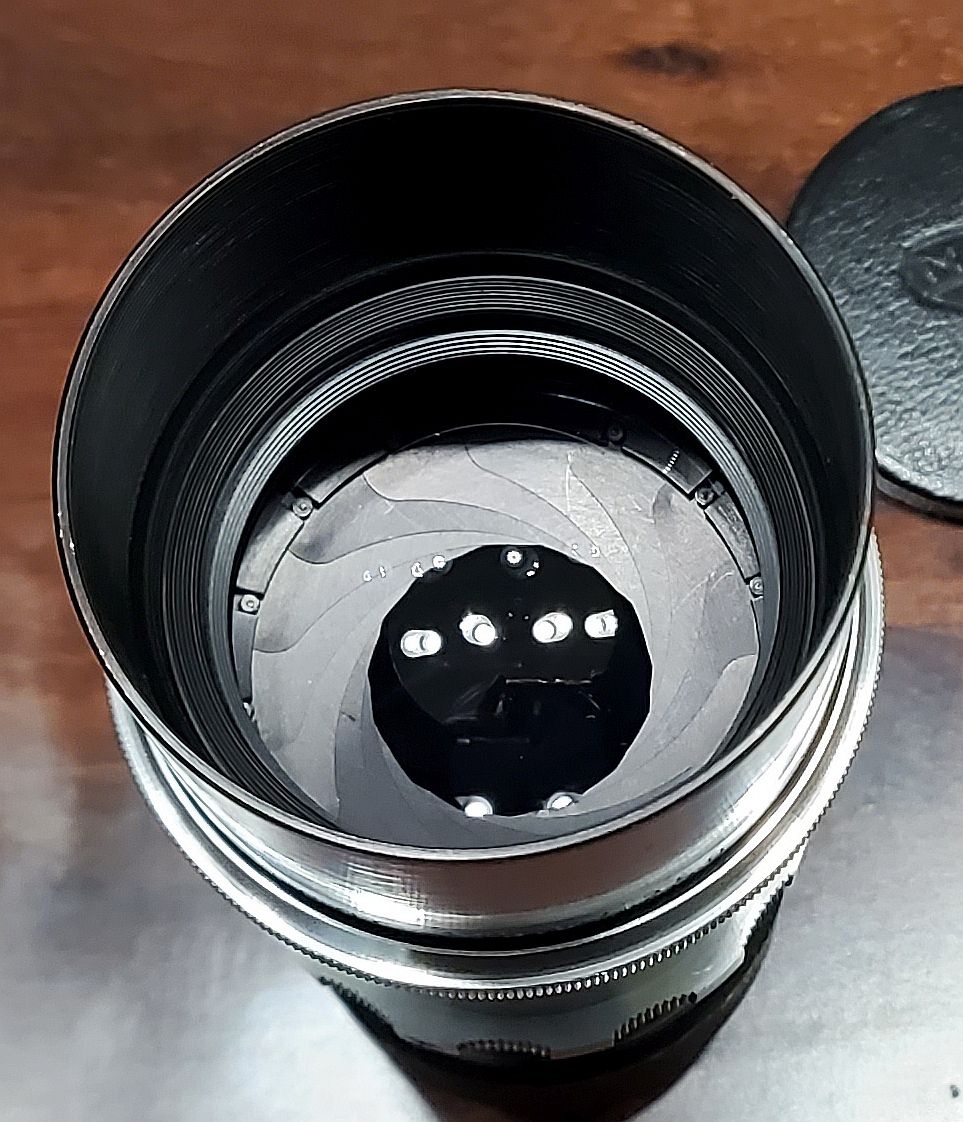 Objektiv Telemegor 250mm f5.5 / Meyer Optik Görlitz / M42 - 8