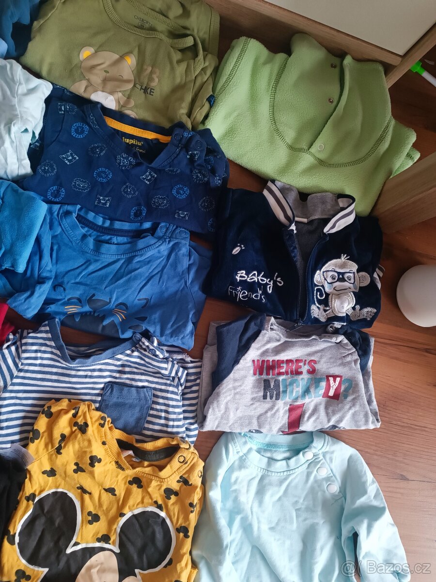 Velký balík oblečení 6-12 měsíců - 8