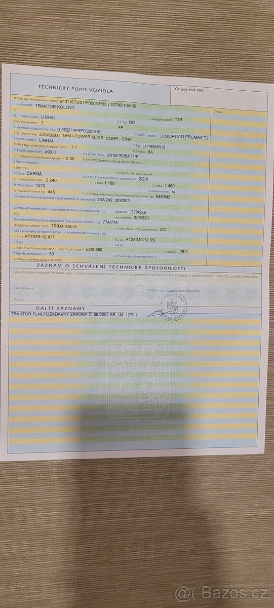 Čtyřkolka LINHAI 500 - 8