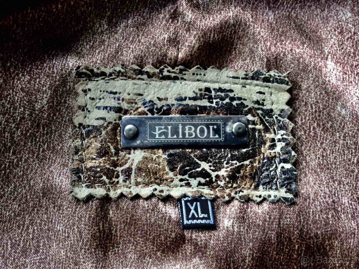 Dámská kožená bunda, vel. 40. - 8