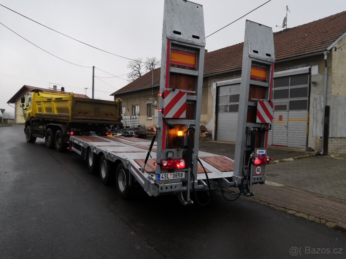 Vlek kára tandem podvalnik přepravník 3nápravy - 8