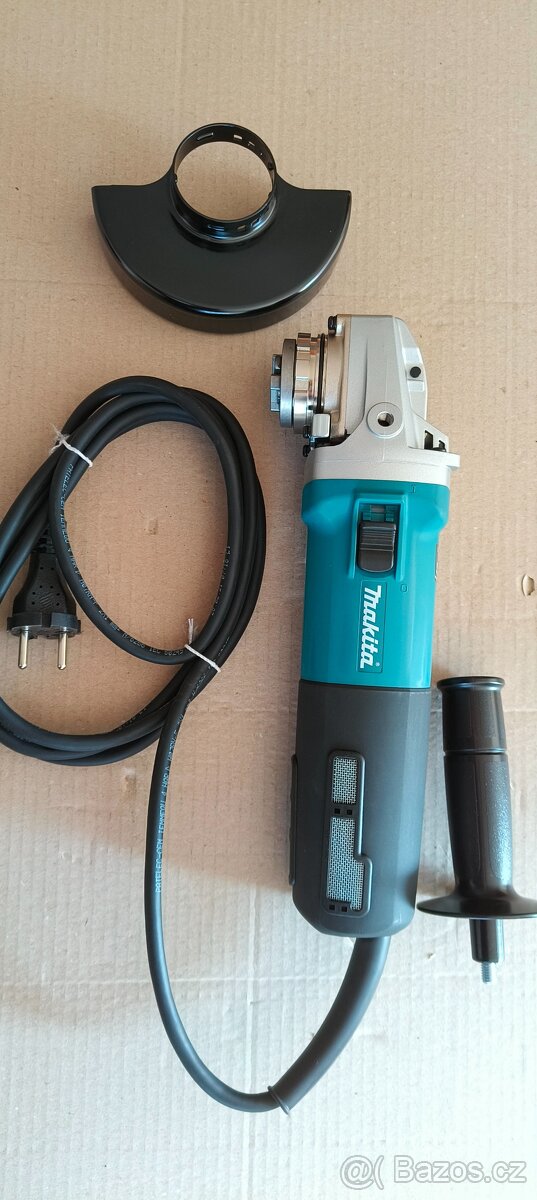 Makita uhlova bruska 1400W 12000ot/min X-Lock - 8
