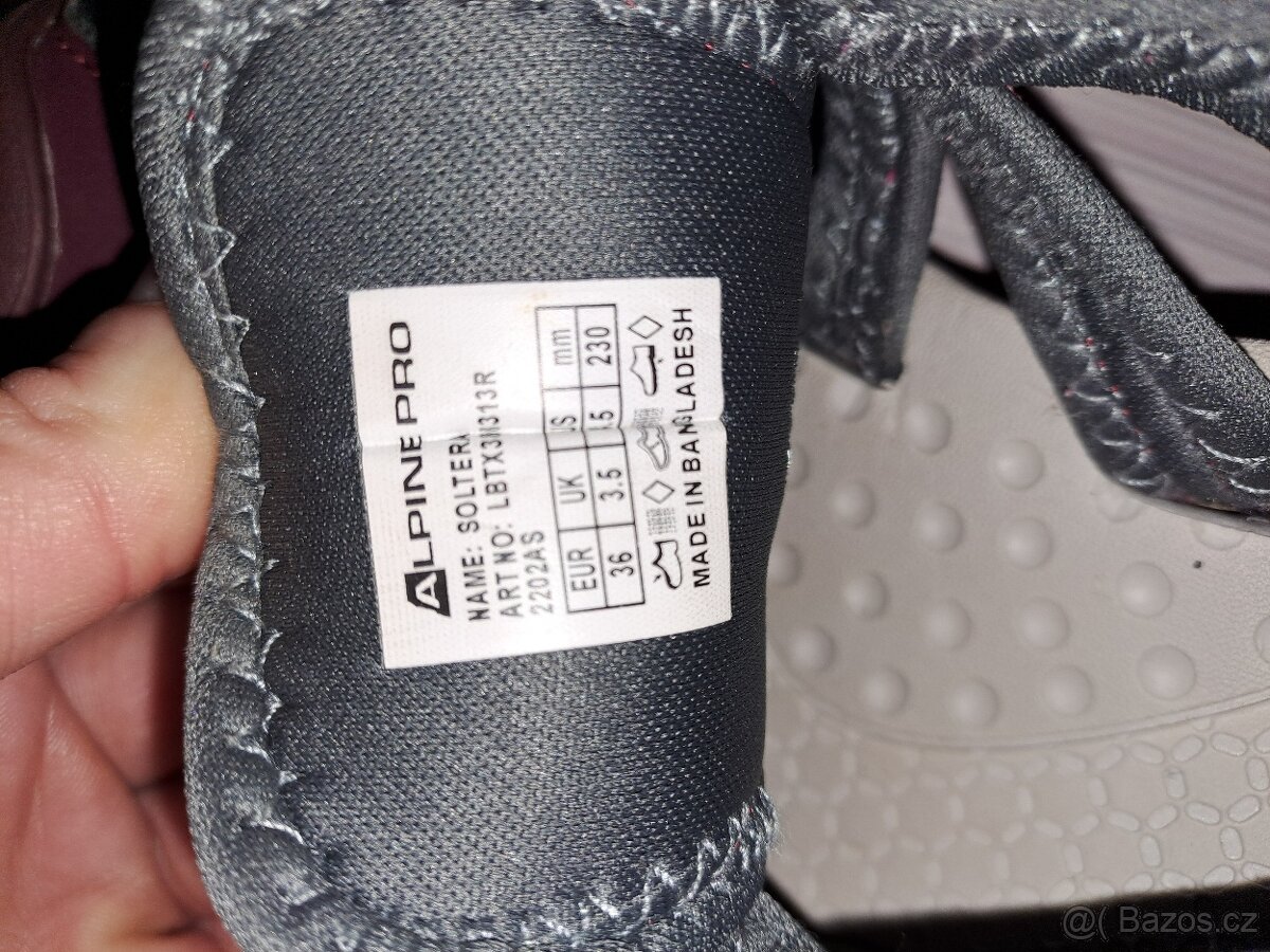 Sportovní sandály Alpine Pro vel. 36 - 8