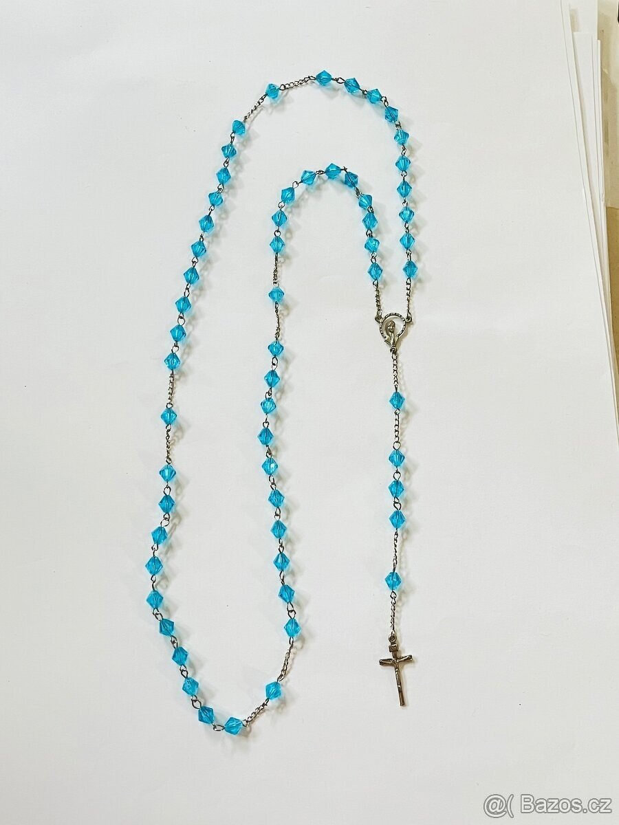 Náhrdelník - růženec - 8