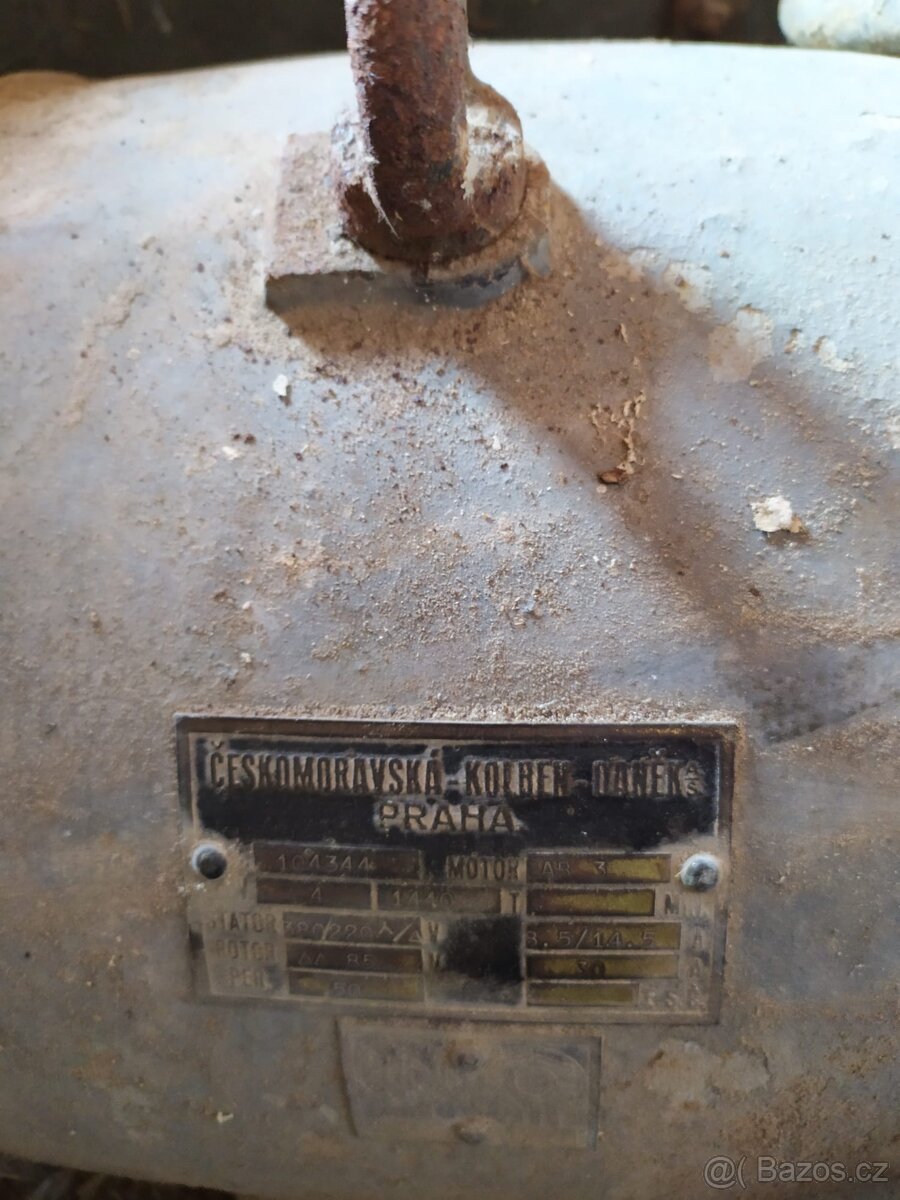 Stabilní elektromotor Českomoravská Kolben Daněk - 8