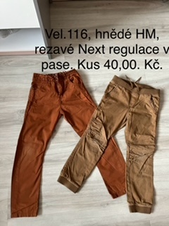 Zimní bundy na kluka - 110/116/122 + mikiny, trička atd. - 8