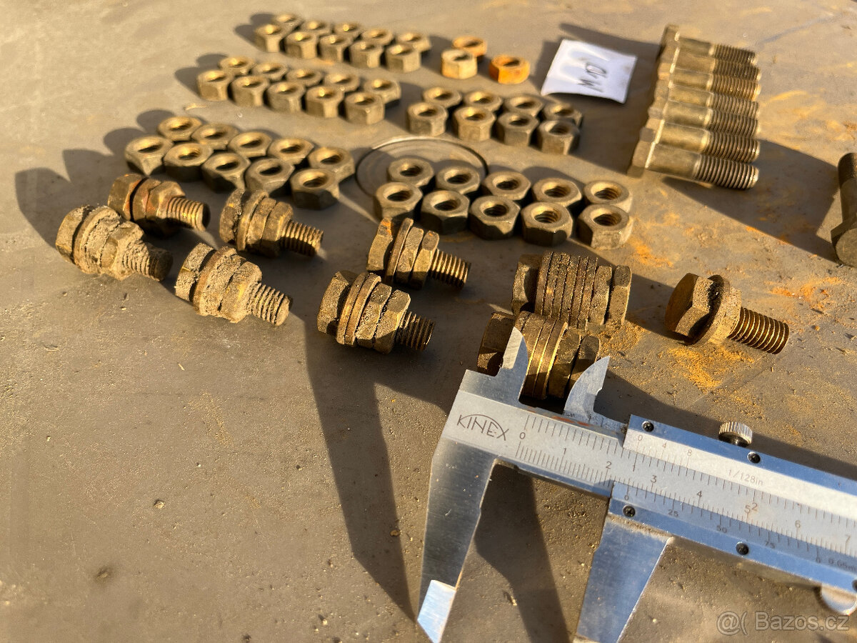 Mosazné matičky - 8