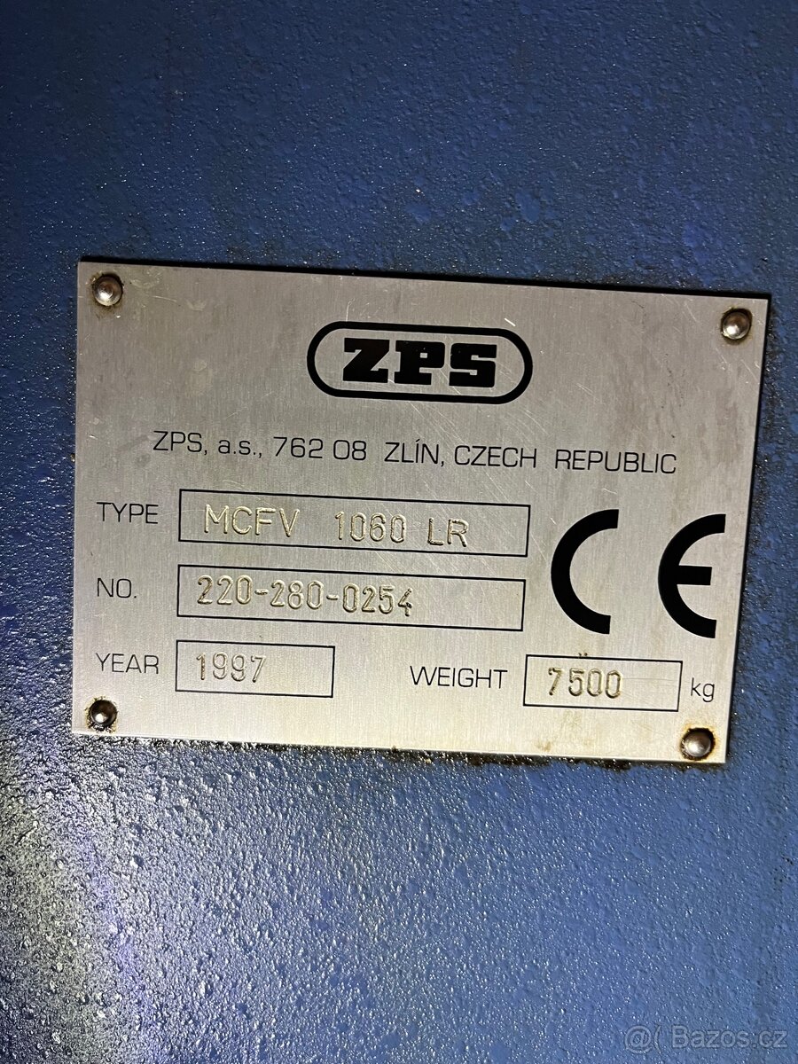 CNC STROJ ZPS 1060 - 8