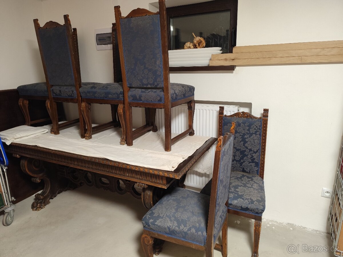 Jídelní stůl a židle - 8