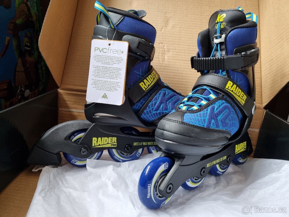 kolečkové brusle K2 Raider Pro - 8