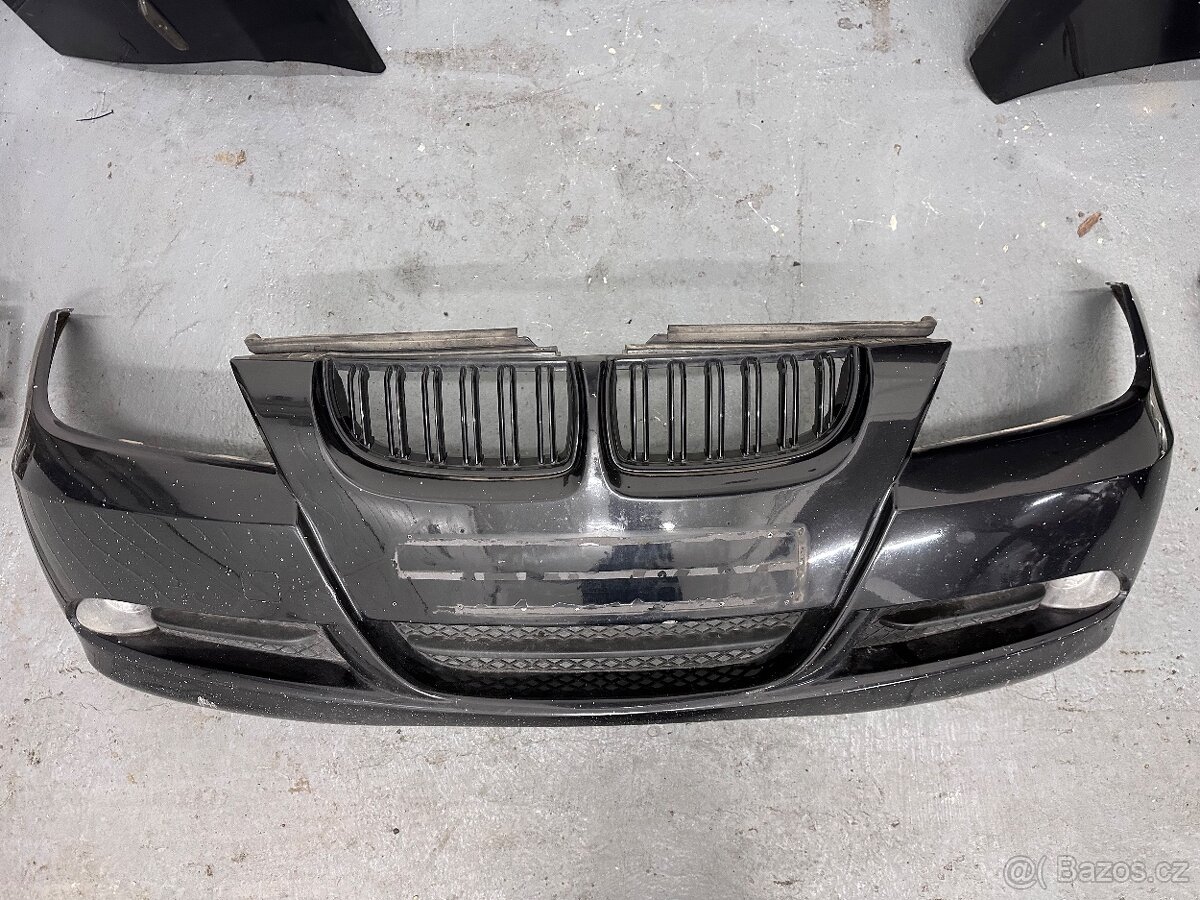Bmw E90 přední část nárazník světla chladiče - 8