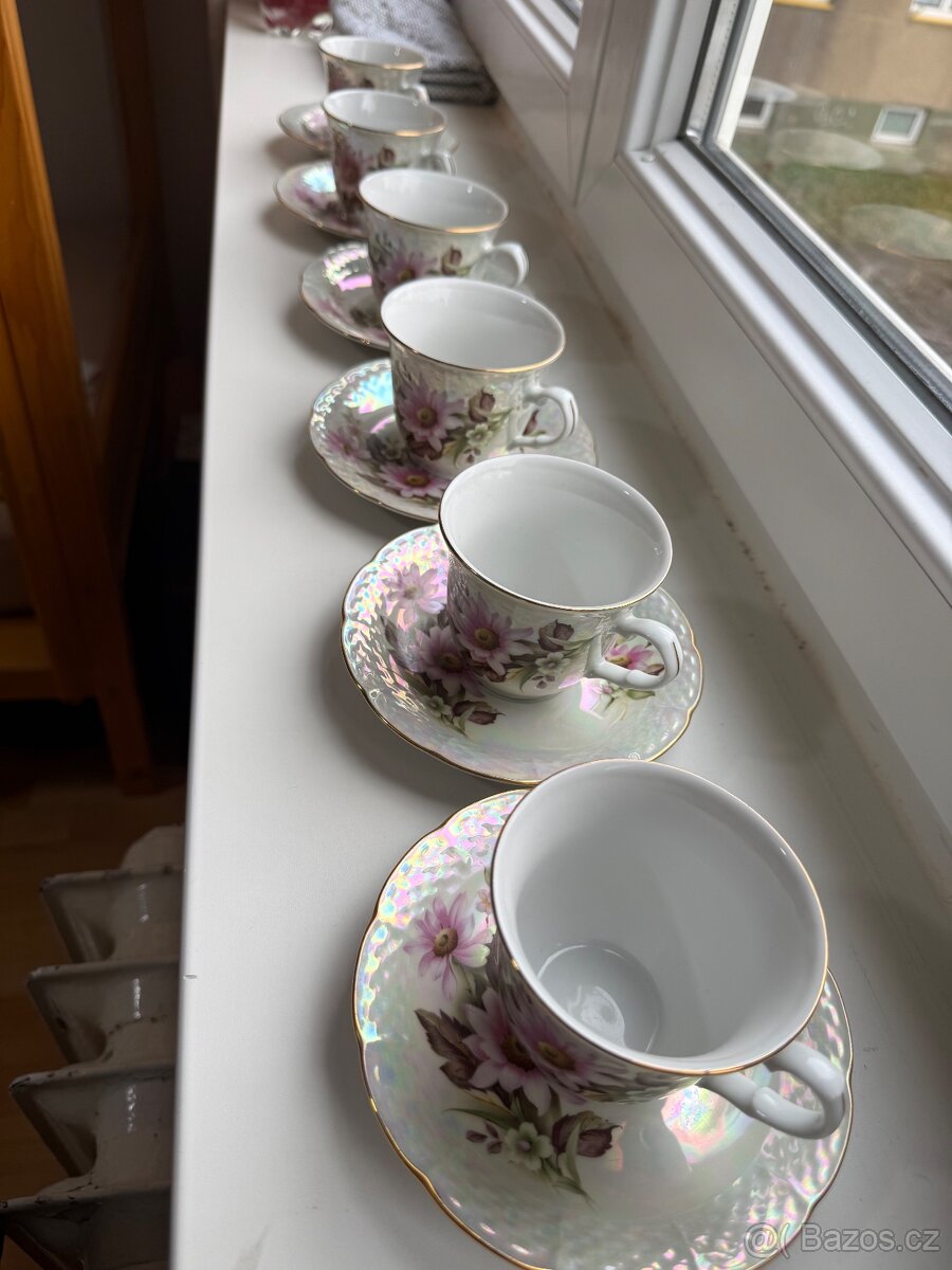 Set krásných českých šálků - 8