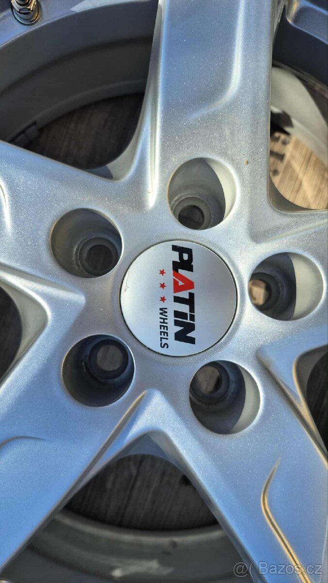 Prodám nové alu kola 16" + zimní pneu Continental (nejeté) - 8