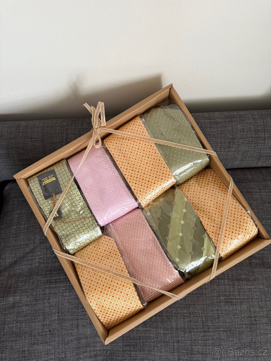 Dárková sada nových luxusních kravat - 8