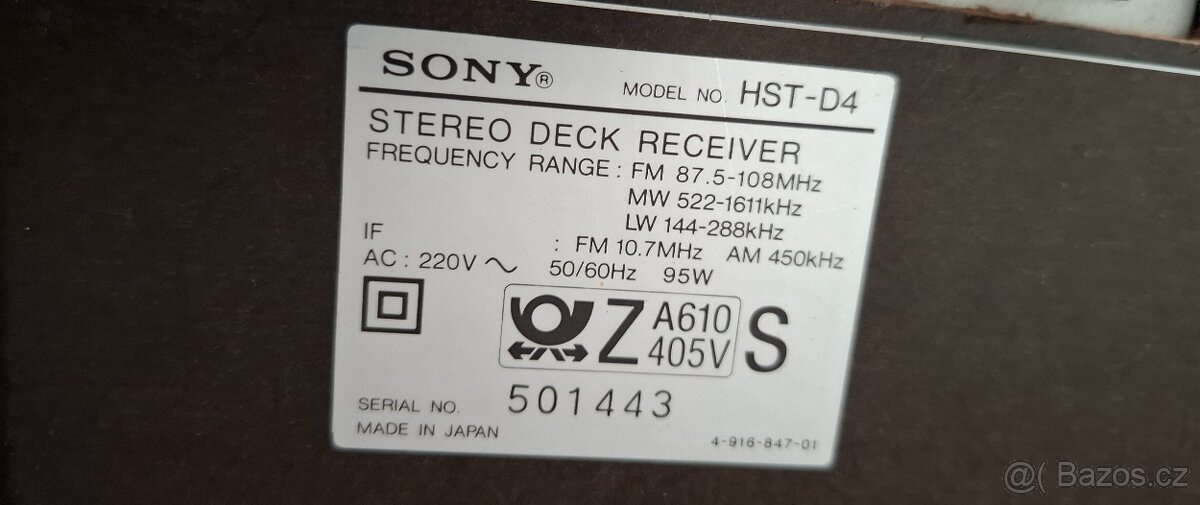 Hi-Fi Sestava Sony - 8