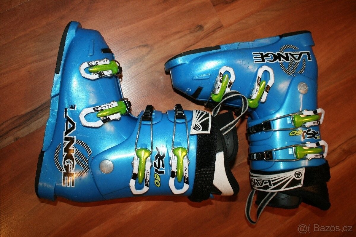 lyže salomon supercarv 120 cm , lyžaky Lange - 8