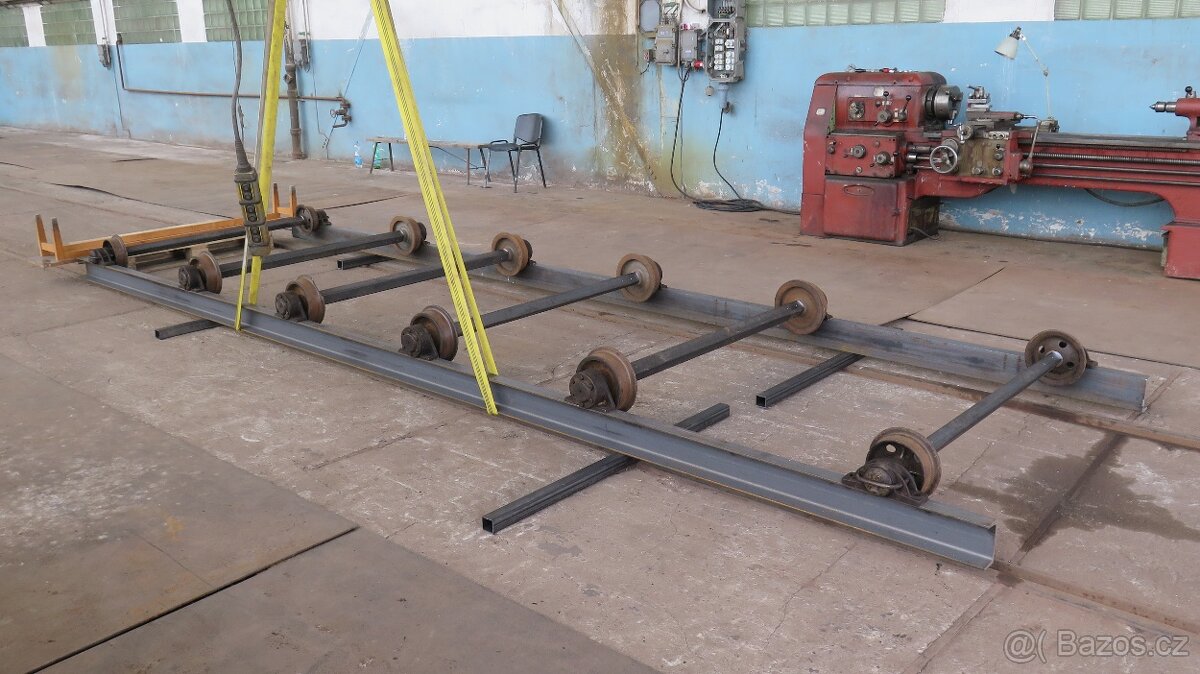 Prodám železniční podvozek - plato. - 8