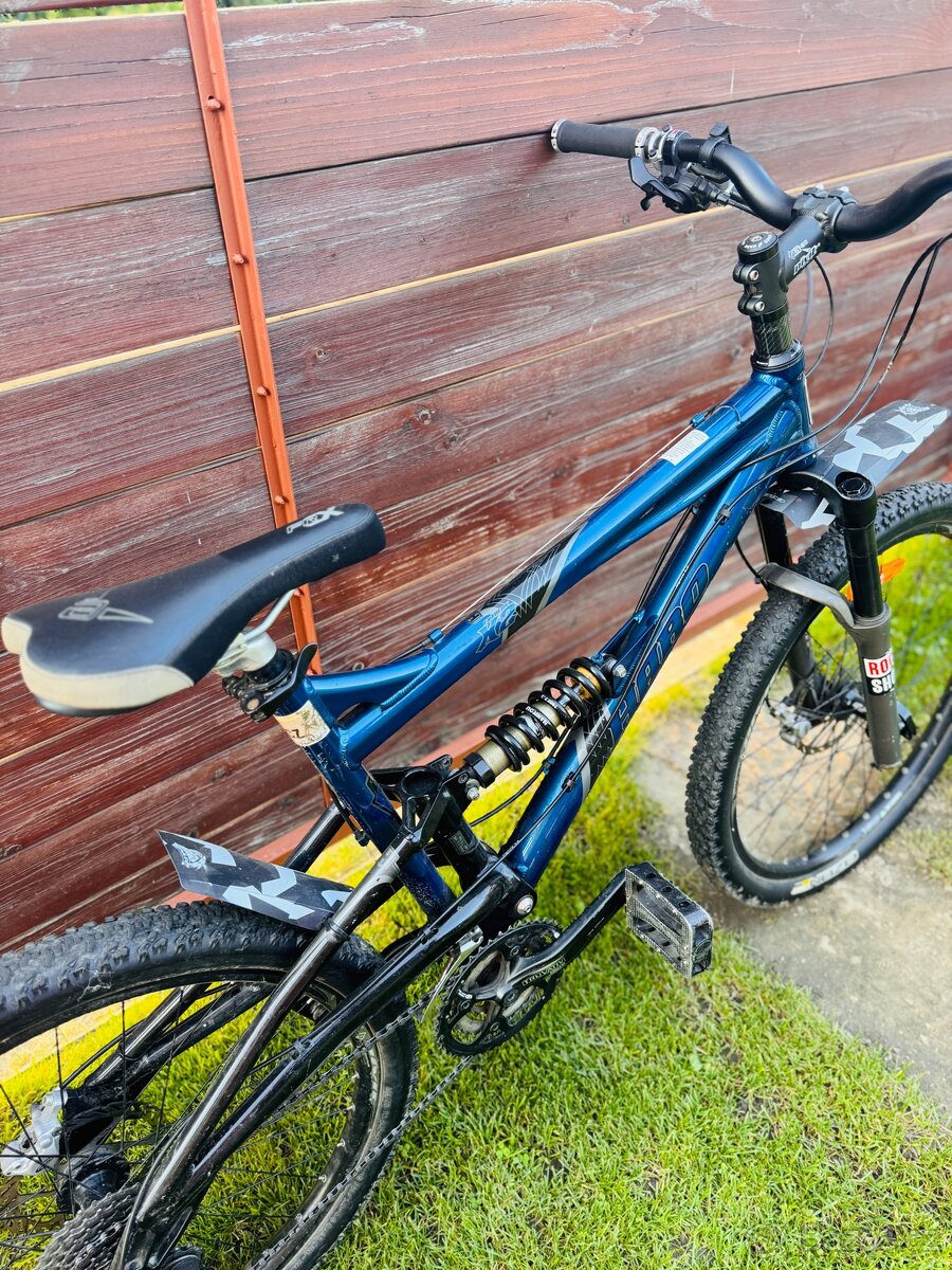 celoodpružené MTB Haro X2 - 8