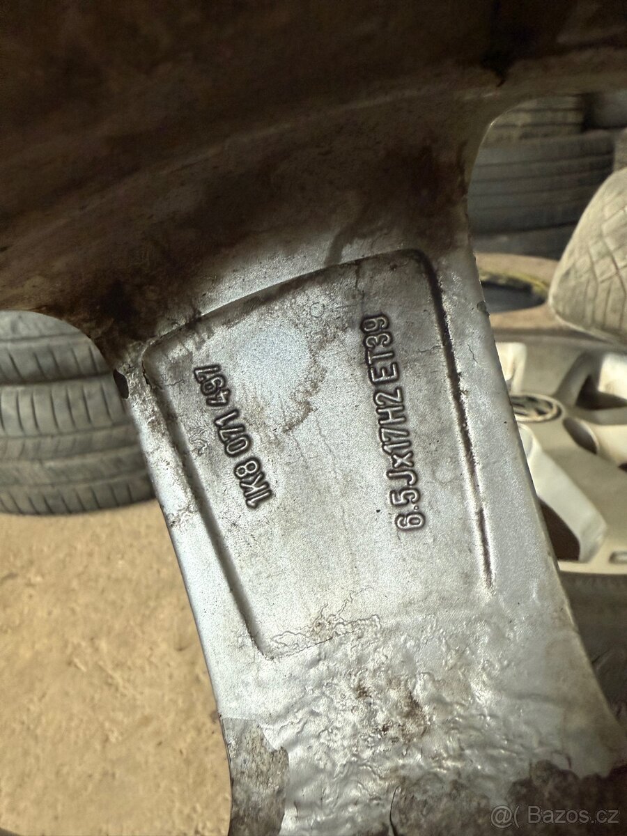 Alu kola 205/50r17 zimní - 8