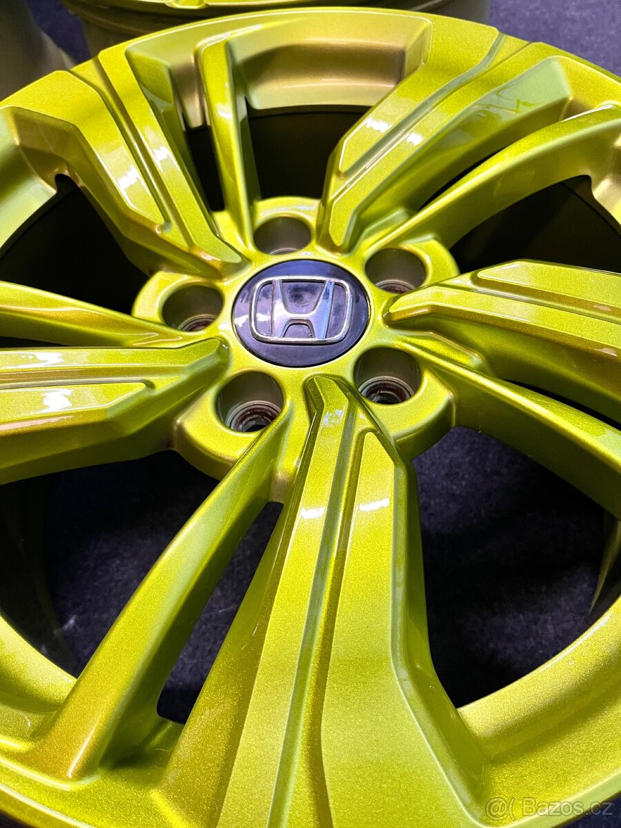 R17” 5x114,3 Honda Civic originál alu disky - Lak - TOP - 8