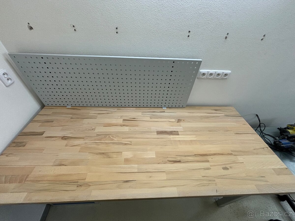 Dílenský stůl/ponk 200 x 80 x 84 s příslušenstvím - 8