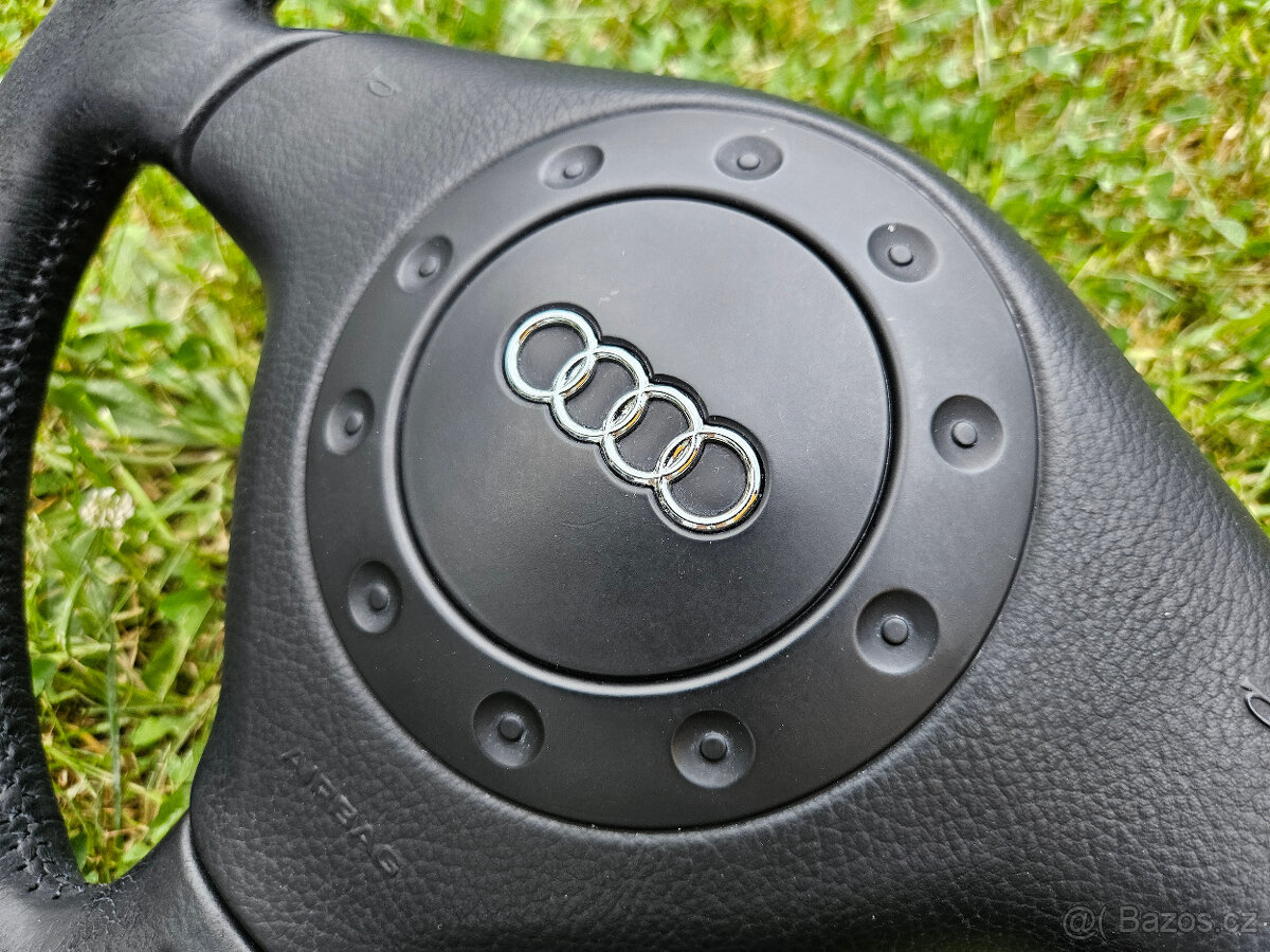 Audi S4 S6 S8 S-line volant kožený sport - 8