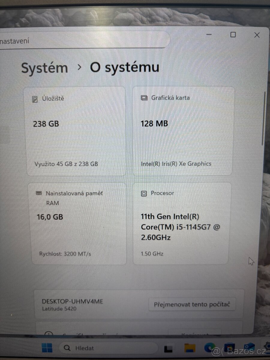Dell Latitude 5420 – i5, 16 GB RAM, SSD, Win 11 Pro - 8