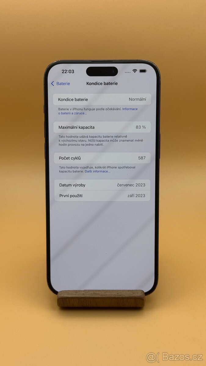 iPhone 15 Pro Max 512 GB Blue Titanium - Záruka - 8