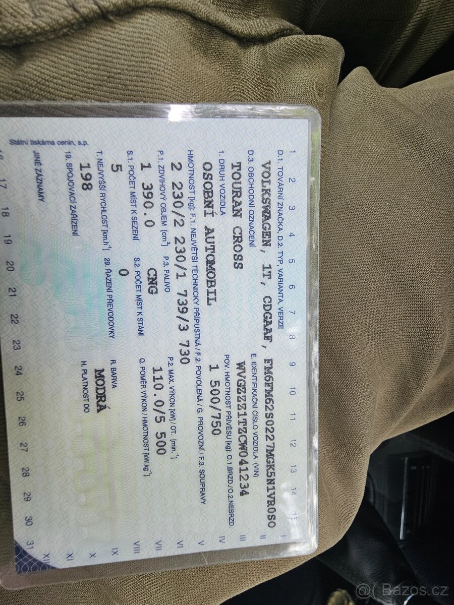 Touran cross 1,4tsi CNG - 8